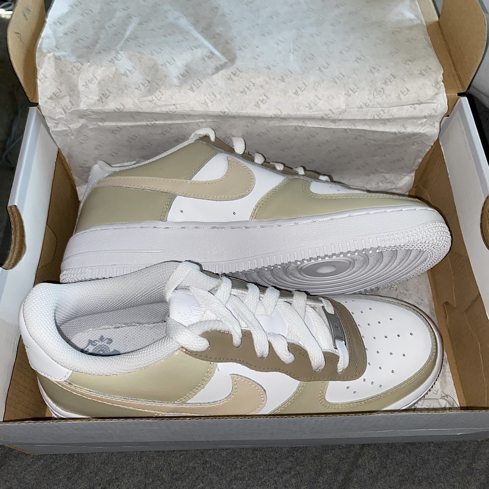 Custom Nude Nike Air Force 1’s